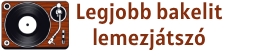 Legjobb bakelit lemezjátszó logo